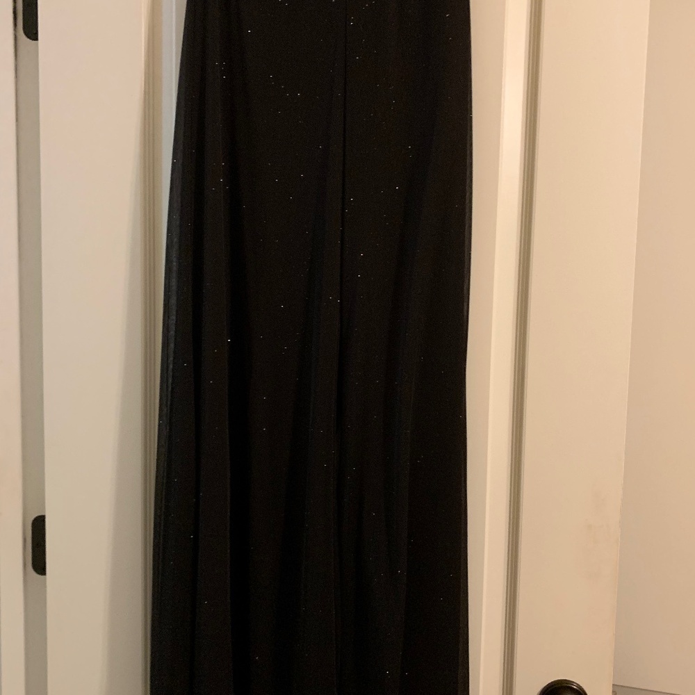 Womens sparkle wide leg pants